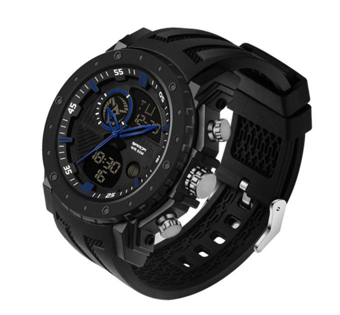 Sanda 6012 Black-Blue