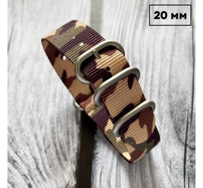Ремешок Nato CCE Camo 20 мм