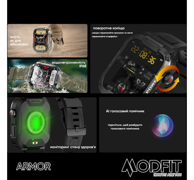 Modfit Armor Army Green