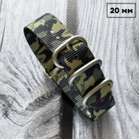 Ремешок Nato Camo A Tacs 20 мм