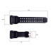 Ремінець для годинника Skmei 1520BK Black