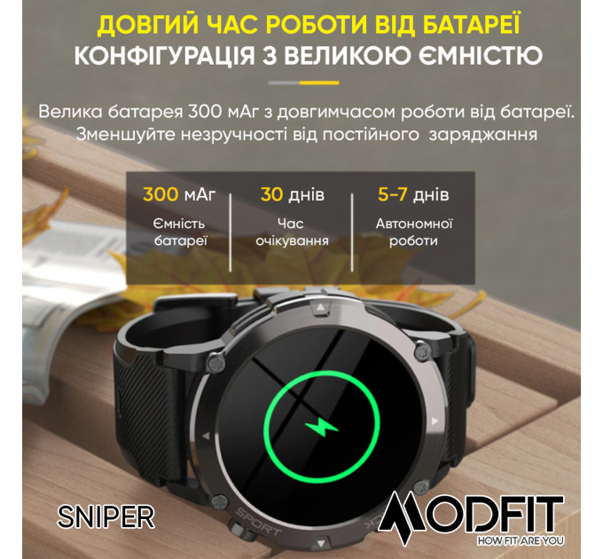 Modfit Sniper All Black 36 мм.