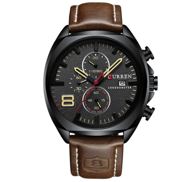 Curren 8324 Black-Brown