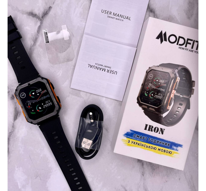Modfit Iron Black-Orange