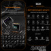 Modfit Iron Black-Orange