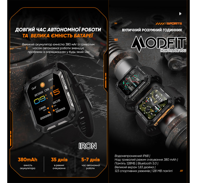 Modfit Iron All Black