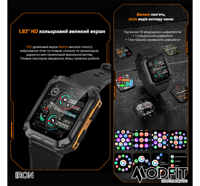 Modfit Iron All Black