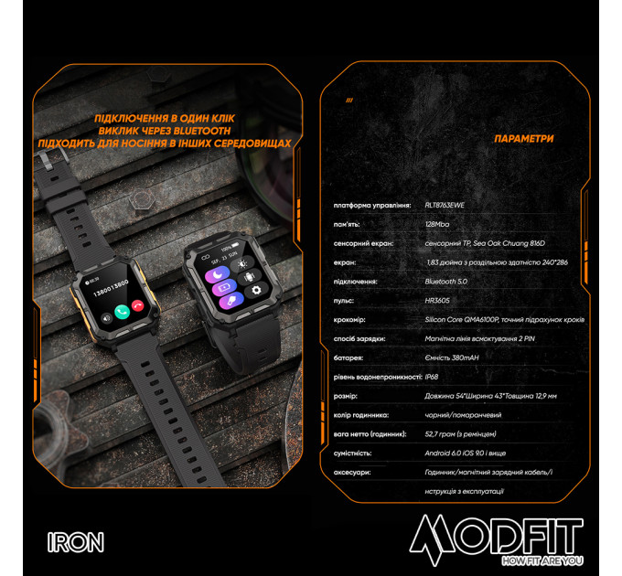 Modfit Iron All Black