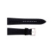 Шкіряний ремінець Premium 20х18 мм. Black