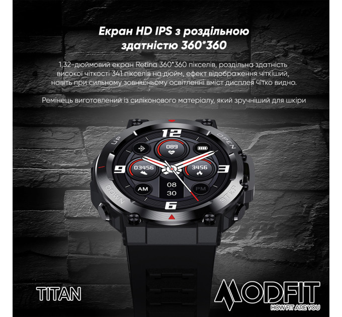 Modfit Titan All Black 36 мм.
