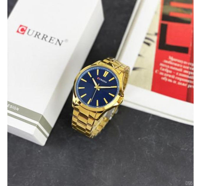Curren 8322 Gold-Blue