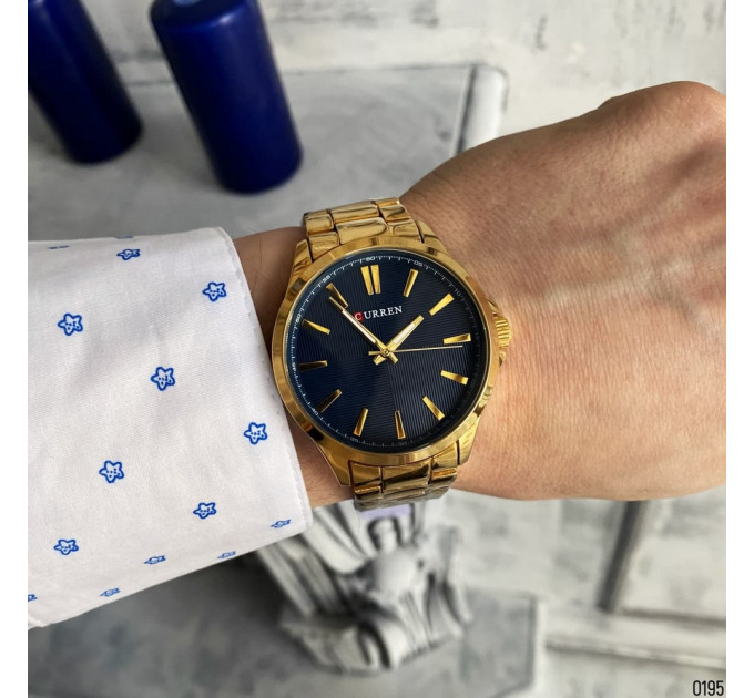 Curren 8322 Gold-Blue