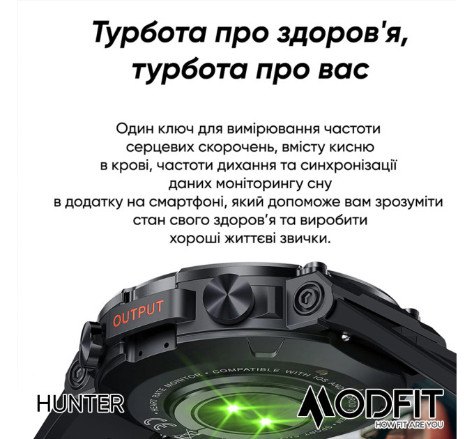 Modfit Hunter All Black 36 мм.