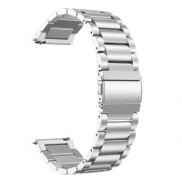 Браслет сталевий для Смарт годинників Silver