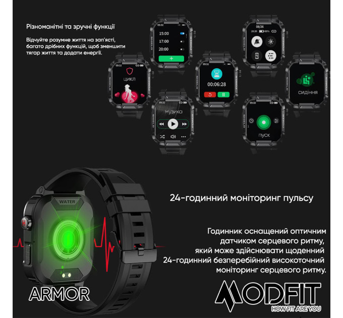 Modfit Armor All Black