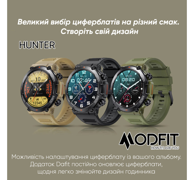 Modfit Hunter Army Green 36 мм.