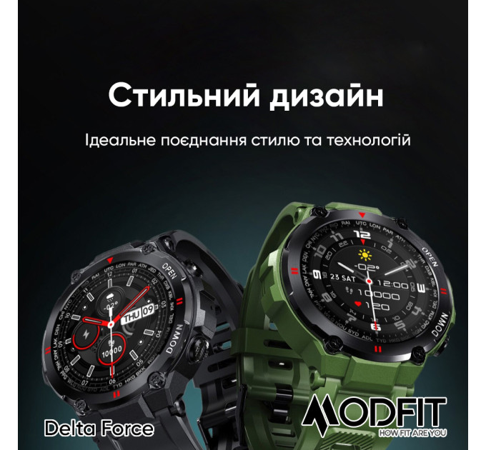 Modfit Delta Force Grey 36 мм.