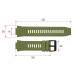 Ремінець для смарт годинника Modfit Armor Army Green