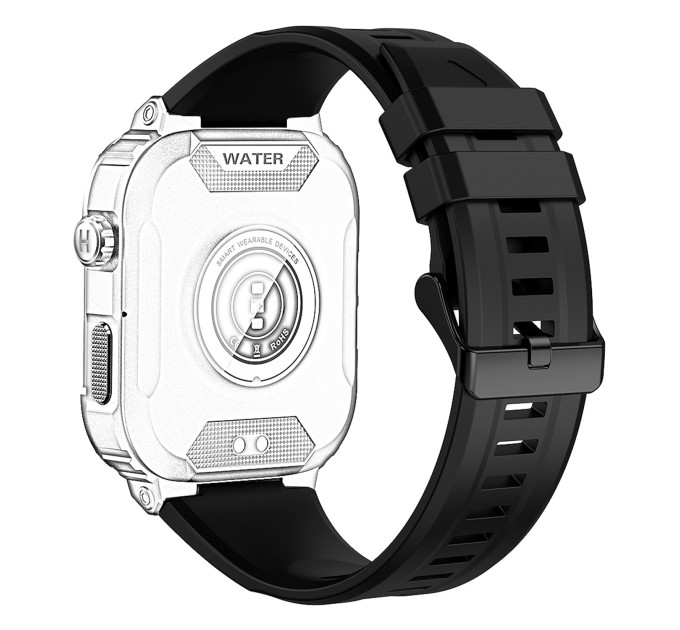 Ремінець для смарт годинника MK66 Black