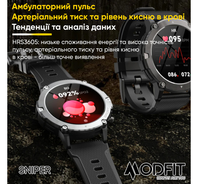 Modfit Sniper Black-Silver 36 мм.