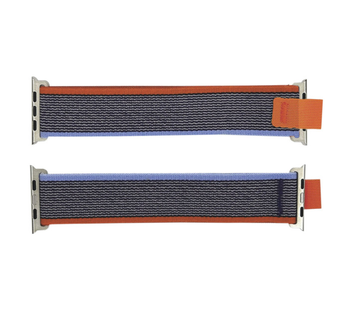 Нейлоновий ремінець 42/44/45/49 мм Blue-Orange