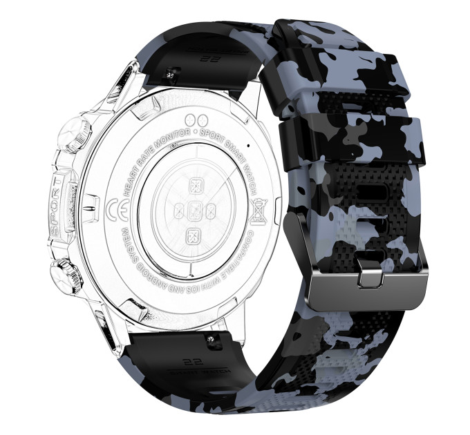 Ремінець для смарт годинника K59 Black