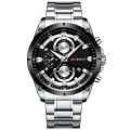 Curren 8360 Silver-Black