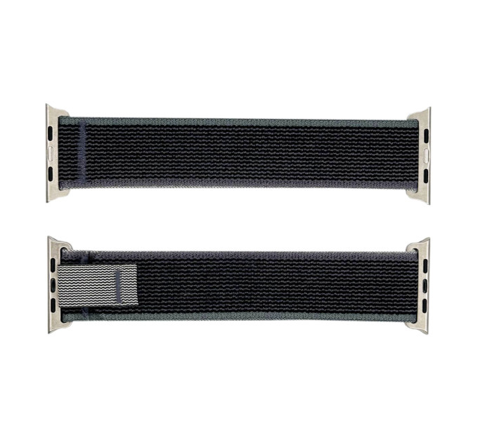 Нейлоновий ремінець 42/44/45/49 мм Black-Green-Violet