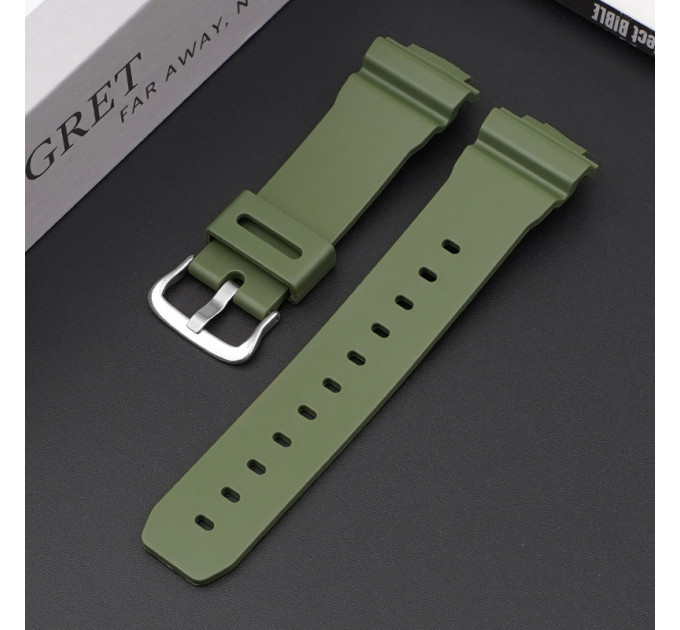 Ремінець для Casio G-Shock DW-6900 Army Green SI