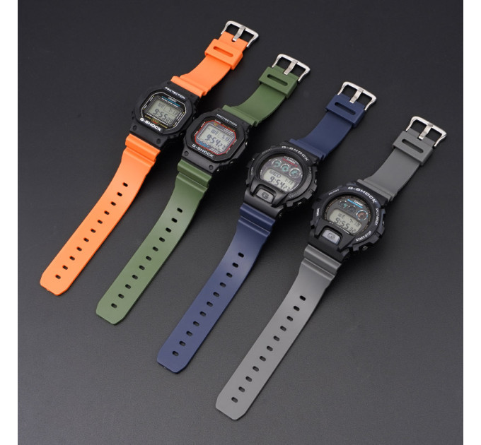Ремінець для Casio G-Shock DW-6900 Army Green SI