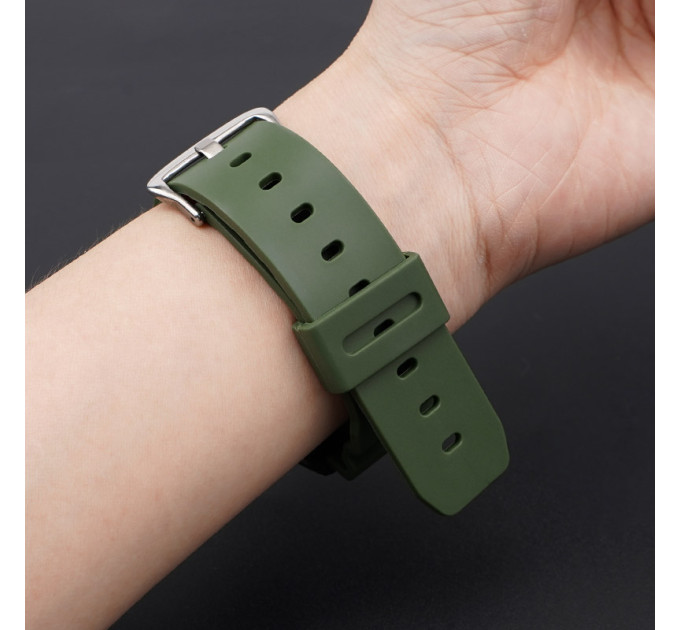 Ремінець для Casio G-Shock DW-6900 Army Green SI