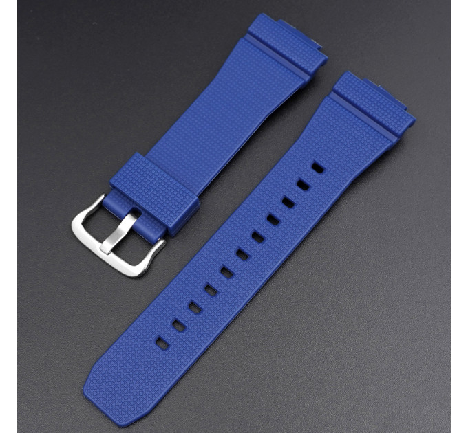 Ремінець для Casio G-Shock GM-2100 GA2100/2110 Blue Silver