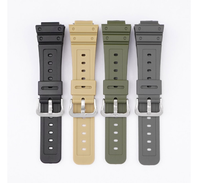 Ремінець для Casio G-Shock GA-2100 Gray SI