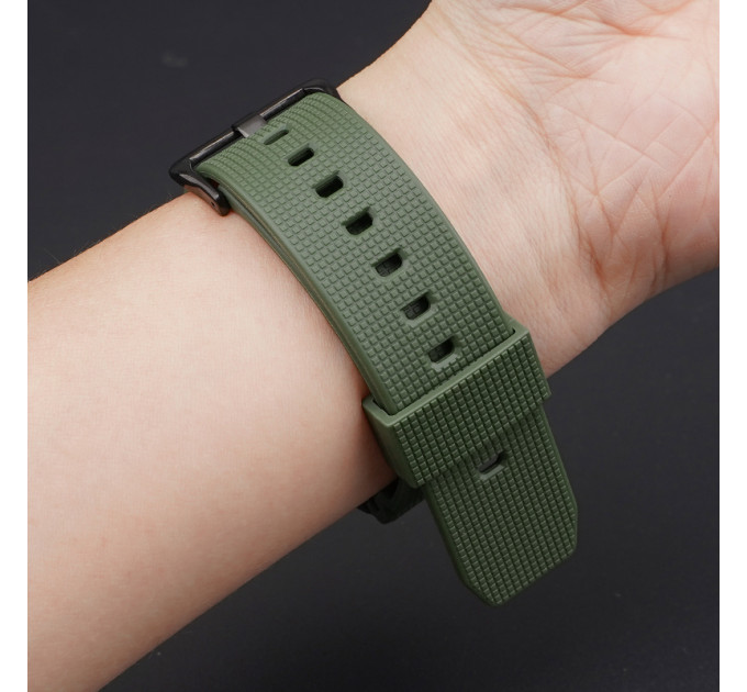 Ремінець для Casio G-Shock GM-2100 B Army Green BK