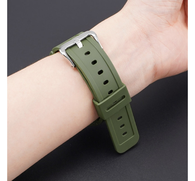 Ремінець для Casio G-Shock GA-2100 Army Green SI