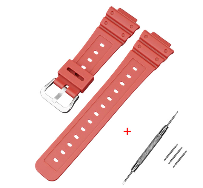 Ремешок для Casio G-Shock GA-2100 Red SI