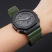 Ремінець для Casio G-Shock GM-2100 GA2100/2110 Army Green Silver