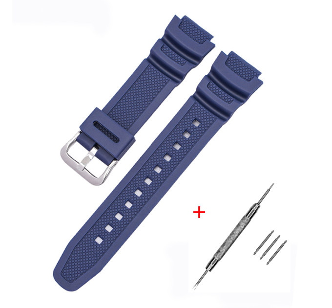 Ремінець для Casio G-Shock AE-1000/1200 Dark Blue SI