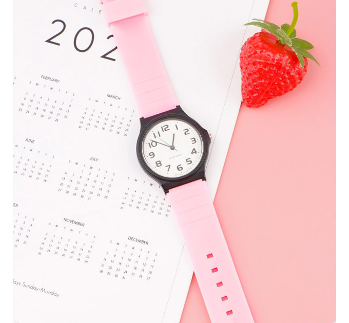 Ремешок для Casio MQ-24 All Pink
