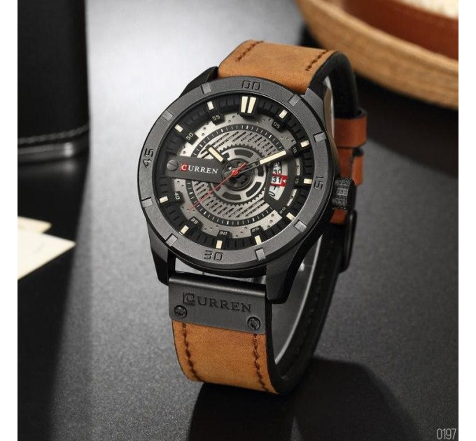 Curren 8301 Black-Light Brown