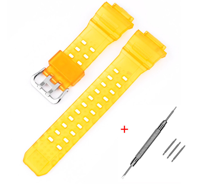 Ремінець для Casio G-Shock GW-9400 Transl Yellow SI