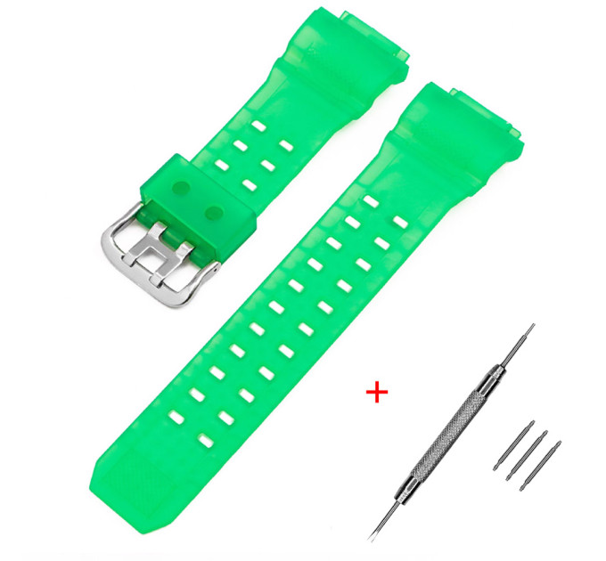 Ремінець для Casio G-Shock GW-9400 Transl Green SI