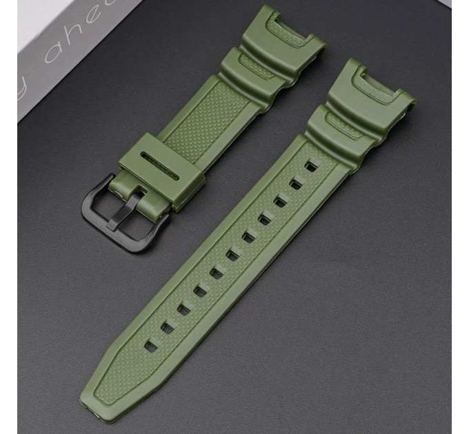 Ремінець для Casio SGW-100 Army Green BK