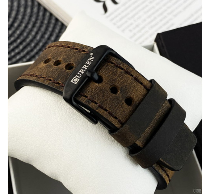 Curren 8314 Black-Brown
