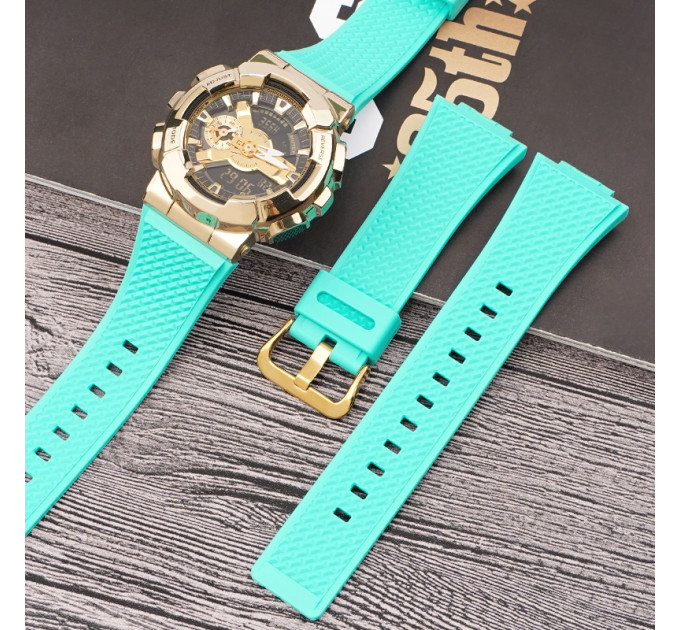 Ремінець для Casio G-Shock GA-100/110 Light Green GD