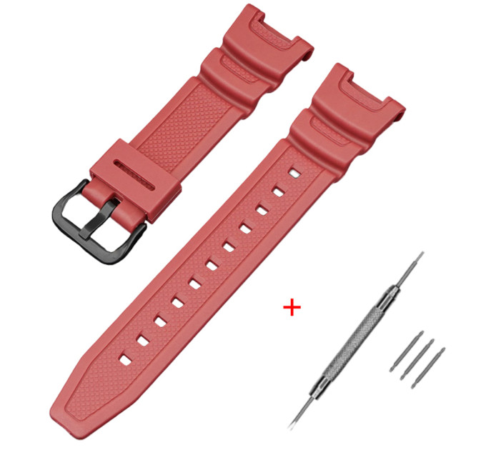 Ремінець для Casio SGW-100 Red BK