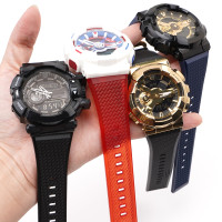 Ремінець для Casio G-Shock GA-100/110 Black BK