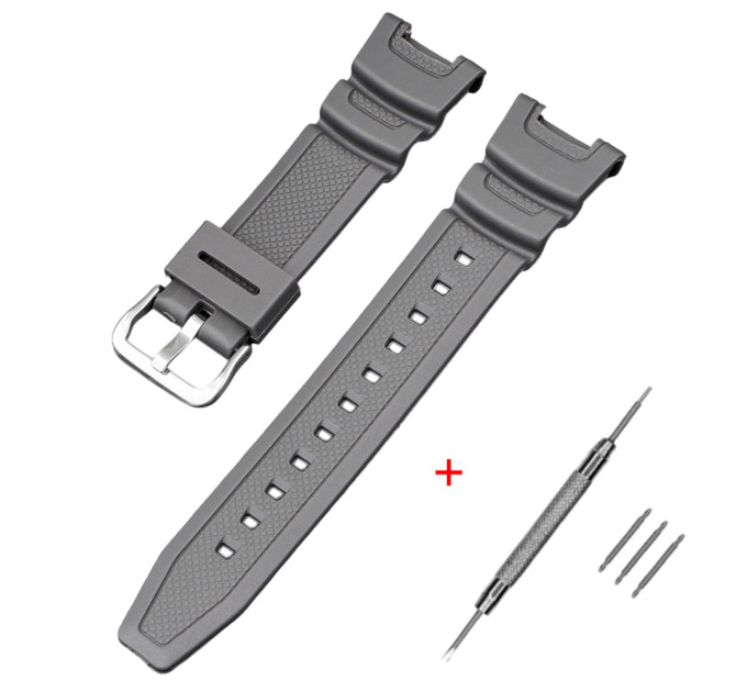 Ремешок для Casio SGW-100 Gray SI
