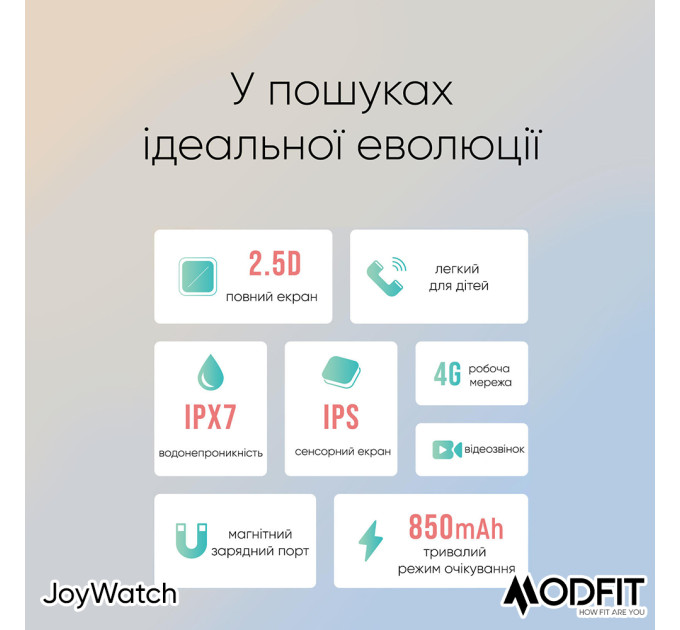 Modfit JoyWatch Gray