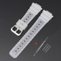 Ремінець для Casio G-Shock GA-2100/2110 Translucent Silver